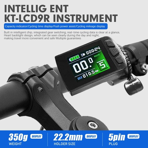 Bicicletta elettrica lcd9r - bicicletta, kt