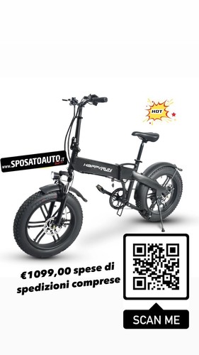 Bici elettrica fat bike - bici,